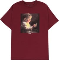 Quasi Child Care T-Shirt - maroon