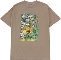 Habitat Pantanal Inhabitants T-Shirt - washed brown
